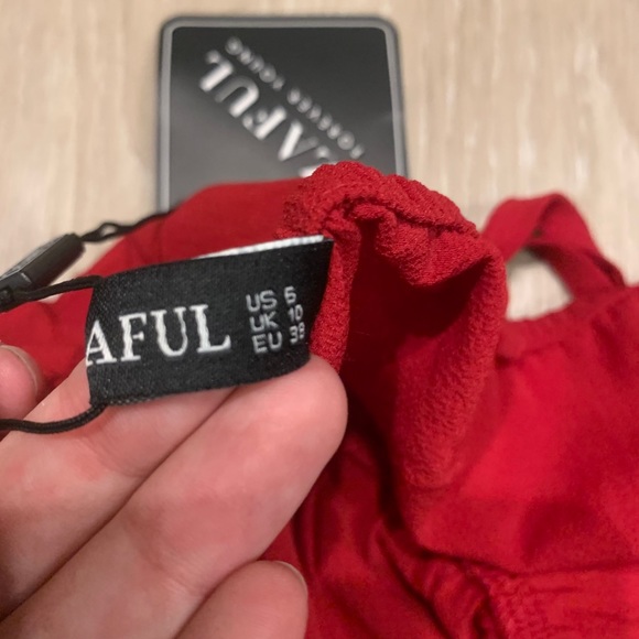 Zaful cherry red romper - M - Picture 6 of 6